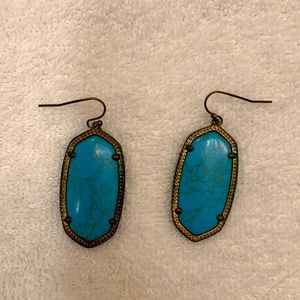 Turquoise Kendra Scott Earrings